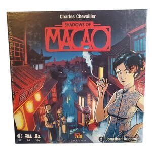 Shadows of Macao Board Game -  2 - 4 Players